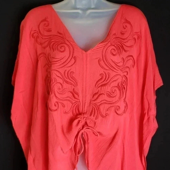 Bebe | Empire Sleeve | Shirt | Drawstring Front - Picture 2 of 7